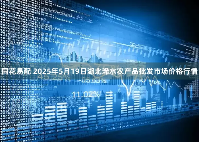 同花易配 2025年5月19日湖北浠水农产品批发市场价格行情