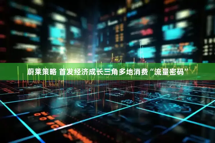 蔚莱策略 首发经济成长三角多地消费“流量密码”